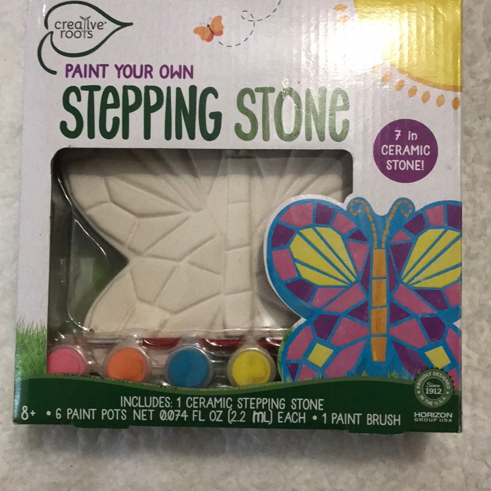 Paint your own “Stepping Stone”